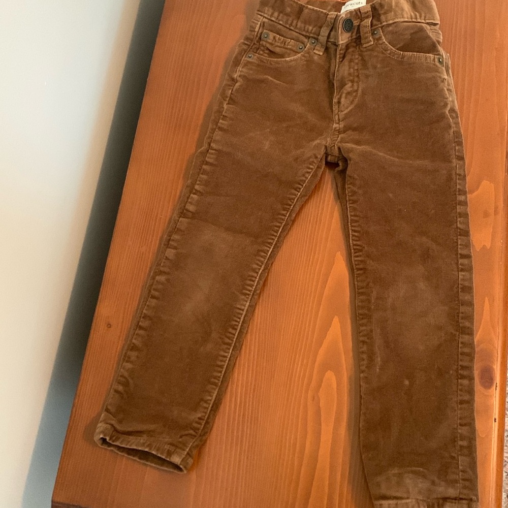 Brown cords! EUC. Crewcuts.